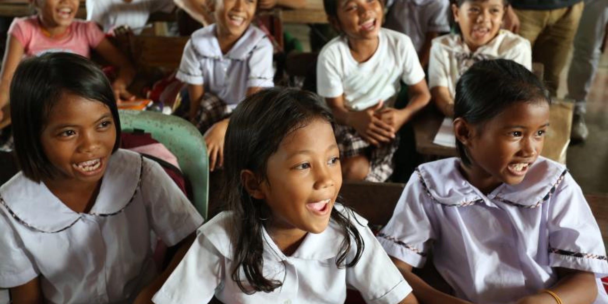 Students at the Bislig Elementary School. Philippines. Credit: World Bank