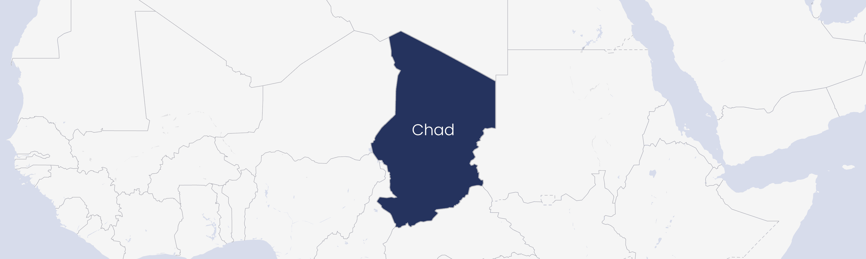 Map of Chad
